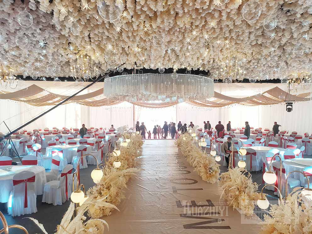 婚慶篷房出租篷房內部結構材質講解